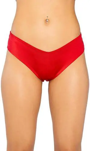 Roma Costume Pucker Back Shorts, Red, One Size Roma Costume Pucker Back Shorts, Red, One Size
