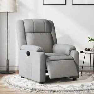 vidaXL #N/A Light Gray 100% polyester, metal, plywood Adjustable vidaXL #N/A Light Gray 100% polyester, metal, plywood Adjustable