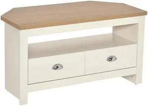 Aosom Corner TV Stand Up To 50", Entertainment Center TV Console Table with Drawers and Open Storage Compartment for Living Room, White Aosom Corner TV Stand Up To 50", Entertainment Center TV Console Table with Drawers and Open Storage Compartment for Living Room, White