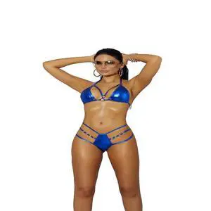 Elegant Moments Lamé bikini top and matching high waisted thong, 94% Polyester, 6% Spandex 2 pc. Set Vivace Swim , 94% Polyester, 6% Spandex, Royal Blue, One Size Elegant Moments Lamé bikini top and matching high waisted thong, 94% Polyester, 6% Spandex 2 pc. Set Vivace Swim , 94% Polyester, 6% Spandex, Royal Blue, One Size