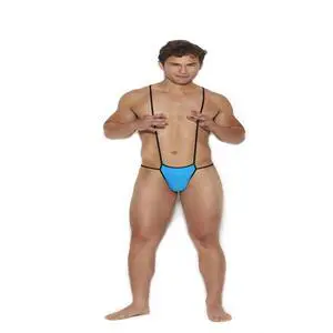 Elegant Moments Men's suspender pouch , 87% Polyester, 13% Spandex Pouch Suspender Menswear, 87% Polyester, 13% Spandex, Turquoise, One Size Elegant Moments Men's suspender pouch , 87% Polyester, 13% Spandex Pouch Suspender Menswear, 87% Polyester, 13% Spandex, Turquoise, One Size