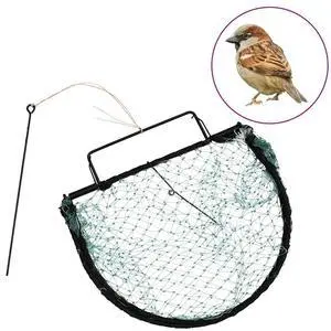 vidaXL Bird Trap Green 11.8" Steel vidaXL Bird Trap Green 11.8" Steel
