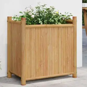 vidaXL Planter 19.7"x11.8"x19.7" Bamboo vidaXL Planter 19.7"x11.8"x19.7" Bamboo