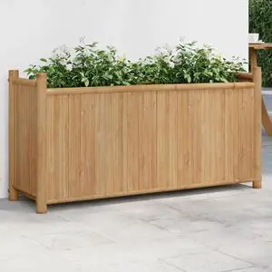 vidaXL Planter 39.4"x11.8"x19.7" Bamboo vidaXL Planter 39.4"x11.8"x19.7" Bamboo