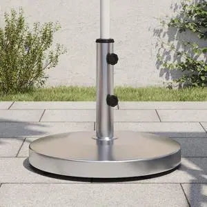 vidaXL Parasol Base for Ã1.3"/1.5"/1.9" Poles 55.1 lb Round vidaXL Parasol Base for Ã1.3"/1.5"/1.9" Poles 55.1 lb Round