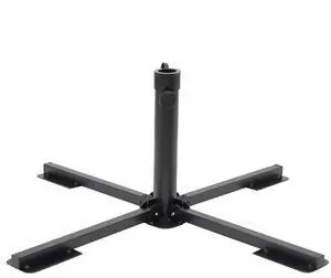 vidaXL Parasol Base Foldable for Ã1.5"/1.9" Pole Glossy Black Steel vidaXL Parasol Base Foldable for Ã1.5"/1.9" Pole Glossy Black Steel