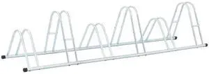 vidaXL Bicycle Stand for 6 Bikes Floor Freestanding Galvanized Steel vidaXL Bicycle Stand for 6 Bikes Floor Freestanding Galvanized Steel