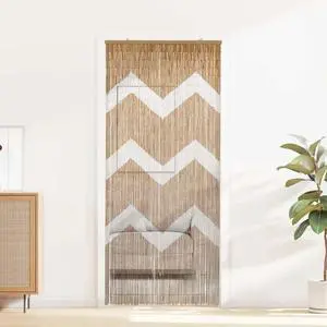 vidaXL Insect Door Curtain Multicolor 78.74 x 35.43 in Bamboo vidaXL Insect Door Curtain Multicolor 78.74 x 35.43 in Bamboo