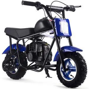 MotoTec Urchin 49cc 2-Stroke Kids Gas Mini Bike Blue MotoTec Urchin 49cc 2-Stroke Kids Gas Mini Bike Blue