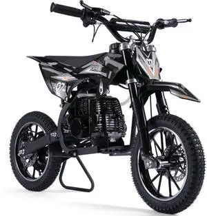 MotoTec Pioneer 49cc 2-Stroke Dirt Bike Black MotoTec Pioneer 49cc 2-Stroke Dirt Bike Black