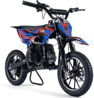 MotoTec Pioneer 49cc 2-Stroke Dirt Bike Red MotoTec Pioneer 49cc 2-Stroke Dirt Bike Red