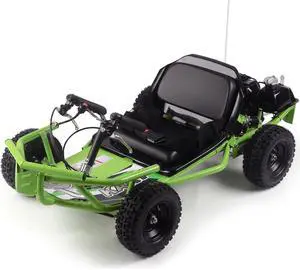 MotoTec Sandman Kids Gas Powered 52cc Go Kart Green MotoTec Sandman Kids Gas Powered 52cc Go Kart Green