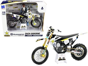 Husqvarna FC450 #16 Zach Osborne "Rockstar Energy Drink" 1/12 Diecast Motorcycle Model by New Ray Husqvarna FC450 #16 Zach Osborne "Rockstar Energy Drink" 1/12 Diecast Motorcycle Model by New Ray
