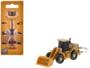 CAT Caterpillar 950M Wheel Loader Keychain Yellow Diecast Model by Diecast Masters CAT Caterpillar 950M Wheel Loader Keychain Yellow Diecast Model by Diecast Masters