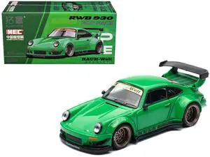 RWB 930 Green "Hobby Expo China 2026" 1/64 Diecast Model Car by Pop Race RWB 930 Green "Hobby Expo China 2026" 1/64 Diecast Model Car by Pop Race