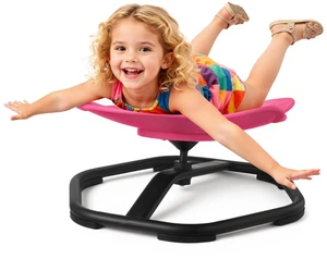 VEVOR Kids Swivel Chair, 220 lbs Capacity, Elephant Shape Sensory Spinning Chair, Autistic Kids Sensory Toy Seat with Non-Slip Metal Base, Toddler Sit & Spin Seat for Coordination Balance Focus, Red VEVOR Kids Swivel Chair, 220 lbs Capacity, Elephant Shape Sensory Spinning Chair, Autistic Kids Sensory Toy Seat with Non-Slip Metal Base, Toddler Sit & Spin Seat for Coordination Balance Focus, Red