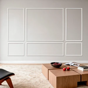 VEVOR Wall Molding 3 Pack, Wainscoting Panels Kit, Lightweight Paintable Polystyrene, Easy to Install Accent Wall Trim for Interior Décor Living Room, Bedroom, Home, White (31x63 + 31x24 in) VEVOR Wall Molding 3 Pack, Wainscoting Panels Kit, Lightweight Paintable Polystyrene, Easy to Install Accent Wall Trim for Interior Décor Living Room, Bedroom, Home, White (31x63 + 31x24 in)