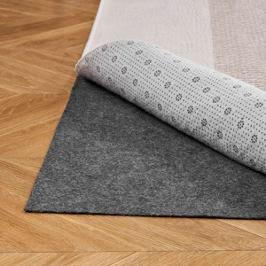 VEVOR Rug Pad 10 x 14 ft, Non-slip Carpet Area Pad, Rug Mat Padding with Dual Surface Felt Cushion & Rubber Gripper, Hardwood Floor Protection for All Floors, Finishes, Keeps Carpets in Place VEVOR Rug Pad 10 x 14 ft, Non-slip Carpet Area Pad, Rug Mat Padding with Dual Surface Felt Cushion & Rubber Gripper, Hardwood Floor Protection for All Floors, Finishes, Keeps Carpets in Place