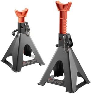 VEVOR Jack Stands, 6 Ton (13,000 lbs) Capacity, 14.6-22.8 in Adjustable Height, Heavy Duty Steel Jack Auto Stands with Double Locking, for Lifting RV, Small Truck, Car, SUV, 1 Pair, Black and Orange VEVOR Jack Stands, 6 Ton (13,000 lbs) Capacity, 14.6-22.8 in Adjustable Height, Heavy Duty Steel Jack Auto Stands with Double Locking, for Lifting RV, Small Truck, Car, SUV, 1 Pair, Black and Orange