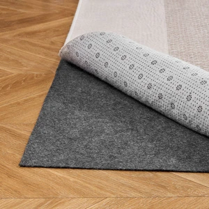 VEVOR Rug Pad 5 x 7 ft, Non-slip Carpet Area Pad, Rug Mat Padding with Dual Surface Felt Cushion & Rubber Gripper, Hardwood Floor Protection for All Floors, Finishes, Keeps Carpets in Place VEVOR Rug Pad 5 x 7 ft, Non-slip Carpet Area Pad, Rug Mat Padding with Dual Surface Felt Cushion & Rubber Gripper, Hardwood Floor Protection for All Floors, Finishes, Keeps Carpets in Place