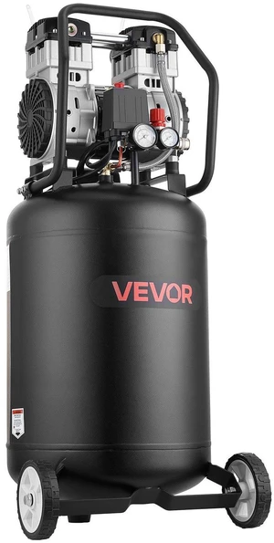 VEVOR 20-Gallon Air Compressor, 2HP 4.5 SCFM at 90PSI, Max 125PSI Pressure Oil-Free Air Compressor Tank, Portable on Wheels for Auto Repair, Tire Inflation, Spray Painting, Woodwork Nailing, 120V VEVOR 20-Gallon Air Compressor, 2HP 4.5 SCFM at 90PSI, Max 125PSI Pressure Oil-Free Air Compressor Tank, Portable on Wheels for Auto Repair, Tire Inflation, Spray Painting, Woodwork Nailing, 120V