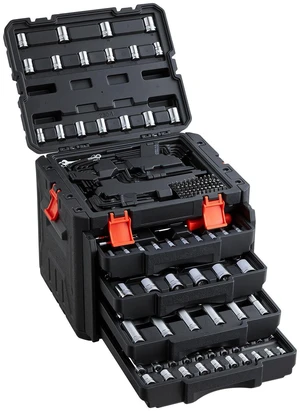 VEVOR Mechanics Tool Set, 230-Piece Mechanic Tool Kit, 1/4 in, 3/8 in, and 1/2 in Drive, SAE and Metric Socket Set, Wrenches, Screwdriver Bits, Accessories, and Storage Case, for Automotive Repair VEVOR Mechanics Tool Set, 230-Piece Mechanic Tool Kit, 1/4 in, 3/8 in, and 1/2 in Drive, SAE and Metric Socket Set, Wrenches, Screwdriver Bits, Accessories, and Storage Case, for Automotive Repair