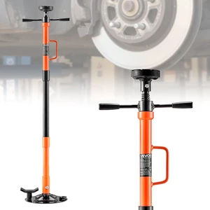 VEVOR Underhoist Support Stand, 1 Ton (2204 lbs) Capacity Under Hoist Jack Stand with Handle, Adjustable Height, Bearing Mounted Spin Handle, Self-Locking Threaded Screw, Support Vehicle Components VEVOR Underhoist Support Stand, 1 Ton (2204 lbs) Capacity Under Hoist Jack Stand with Handle, Adjustable Height, Bearing Mounted Spin Handle, Self-Locking Threaded Screw, Support Vehicle Components
