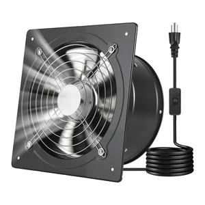 VEVOR 10 Inch Exhaust Fan, 988 CFM High Velocity Wall Mount Vent Fan with On/Off Control, Low Consumption, Portable Ventilation Extractor for Attic,Garage,Basement,Workshop,Kitchen, Chicken Coop,Black VEVOR 10 Inch Exhaust Fan, 988 CFM High Velocity Wall Mount Vent Fan with On/Off Control, Low Consumption, Portable Ventilation Extractor for Attic,Garage,Basement,Workshop,Kitchen, Chicken Coop,Black