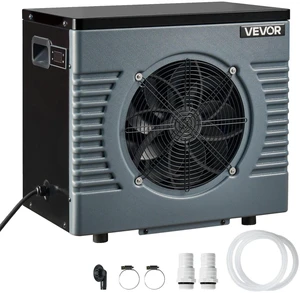 VEVOR 14710 BTU Pool Heat Pump, Electric Pool Heater for Above Ground Up to 3962 Gallons, Max COP 5.13, Heating & Cooling Dual Mode, Low Noise Smart Inverter Compressor, GFCI Protection for Swimming VEVOR 14710 BTU Pool Heat Pump, Electric Pool Heater for Above Ground Up to 3962 Gallons, Max COP 5.13, Heating & Cooling Dual Mode, Low Noise Smart Inverter Compressor, GFCI Protection for Swimming