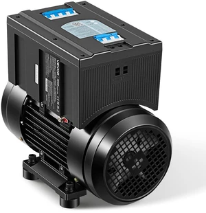 VEVOR Single Phase to 3-Phase Rotary Converter, 2.5HP 7A 208-240V Input/Output Rotary Phase Converter - Expandable to Higher Horsepower for Heavy-Load Equipment VEVOR Single Phase to 3-Phase Rotary Converter, 2.5HP 7A 208-240V Input/Output Rotary Phase Converter - Expandable to Higher Horsepower for Heavy-Load Equipment