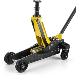 VEVOR Floor Jack, 3 Ton (6614 lbs) Capacity, Aluminum & Steel Racing Floor Jack with Dual Pistons Quick Lift Pump & Extension Post, Hydraulic Trolley Car Lift for SUV Pickup, Lifting Range 5.9"-29.3" VEVOR Floor Jack, 3 Ton (6614 lbs) Capacity, Aluminum & Steel Racing Floor Jack with Dual Pistons Quick Lift Pump & Extension Post, Hydraulic Trolley Car Lift for SUV Pickup, Lifting Range 5.9"-29.3"