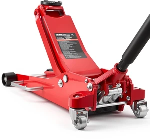 VEVOR Low Profile Floor Jack, 3 Ton (6614 lbs) Capacity, Aluminum Racing Floor Jack with Dual Pistons Quick Lift Pump, Hydraulic Trolley Car Lift for Sports Car, SUV, Pickup, Lifting Range 3.3"-20.3" VEVOR Low Profile Floor Jack, 3 Ton (6614 lbs) Capacity, Aluminum Racing Floor Jack with Dual Pistons Quick Lift Pump, Hydraulic Trolley Car Lift for Sports Car, SUV, Pickup, Lifting Range 3.3"-20.3"