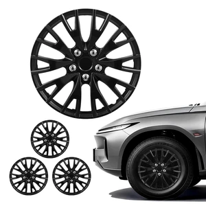VEVOR Hubcaps Wheel Covers, 16 Inch Set of 4 Wheel Rim Cover Hubcaps OEM Replacement, R16 Size Snap On Car Hub Caps, Universal 20-Spoke ABS Tire Rim Caps for Hyundai Chevrolet Ford Honda, Gloss Black VEVOR Hubcaps Wheel Covers, 16 Inch Set of 4 Wheel Rim Cover Hubcaps OEM Replacement, R16 Size Snap On Car Hub Caps, Universal 20-Spoke ABS Tire Rim Caps for Hyundai Chevrolet Ford Honda, Gloss Black