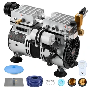 VEVOR Pond Aerators, 5.2CFM Aeration System for Lakes up to 3 Acres, 3/4 HP Air Compressor, 1 Diffuser & 100' Weighted Tubing, Outdoor Pond Aeration Pump for Deep Water Oxygen Circulation VEVOR Pond Aerators, 5.2CFM Aeration System for Lakes up to 3 Acres, 3/4 HP Air Compressor, 1 Diffuser & 100' Weighted Tubing, Outdoor Pond Aeration Pump for Deep Water Oxygen Circulation
