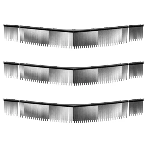 VEVOR 3 Packs Lawn Sweeper Brush Replacement, Compatible with VEVOR 30 in Lawn & Leaf Collector Sweepers, Yard Sweeper Brush Paddle with Durable V-Shaped Bristles for Easy Grass Leaf Cleanup VEVOR 3 Packs Lawn Sweeper Brush Replacement, Compatible with VEVOR 30 in Lawn & Leaf Collector Sweepers, Yard Sweeper Brush Paddle with Durable V-Shaped Bristles for Easy Grass Leaf Cleanup