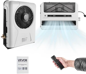 VEVOR Truck Air Conditioner, 12V 10000 BTU Mini Split AC Unit, 400 m³/h Airflow Cab Air Conditioner, Fast Cooling Low Noise for Semi Truck, Camper, Construction Vehicle, Crane, Tractor, Excavator VEVOR Truck Air Conditioner, 12V 10000 BTU Mini Split AC Unit, 400 m³/h Airflow Cab Air Conditioner, Fast Cooling Low Noise for Semi Truck, Camper, Construction Vehicle, Crane, Tractor, Excavator