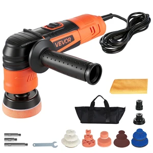 VEVOR Car Buffer Polisher, 1.2"/2"/3" Rotary Polisher Buffer, 600W 6 Variable Speeds 1000-4500RPM Car Polisher Waxer Kit for Cars Detailing, Waxing, Polishing, Scratch Removal VEVOR Car Buffer Polisher, 1.2"/2"/3" Rotary Polisher Buffer, 600W 6 Variable Speeds 1000-4500RPM Car Polisher Waxer Kit for Cars Detailing, Waxing, Polishing, Scratch Removal