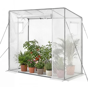 VEVOR Walk-in Greenhouse, 76.8" x 30.3" x 66.1" Greenhouse for Outdoors with Windows, PE Cover, Roll-Up Zipper Door, Walk in Green House Kit, Portable Plant Garden Hot House for Backyard, Outside VEVOR Walk-in Greenhouse, 76.8" x 30.3" x 66.1" Greenhouse for Outdoors with Windows, PE Cover, Roll-Up Zipper Door, Walk in Green House Kit, Portable Plant Garden Hot House for Backyard, Outside