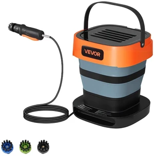 VEVOR Portable Cordless Pressure Washer with 2.64 Gal Tank, Foldable Power Washer 109 Max PSI 0.79 Max GPM, 3 Nozzles,Flexible 78.7 in Hose, Type-C Charging, for Bike Cleaning, Patio, Camping, Garden VEVOR Portable Cordless Pressure Washer with 2.64 Gal Tank, Foldable Power Washer 109 Max PSI 0.79 Max GPM, 3 Nozzles,Flexible 78.7 in Hose, Type-C Charging, for Bike Cleaning, Patio, Camping, Garden
