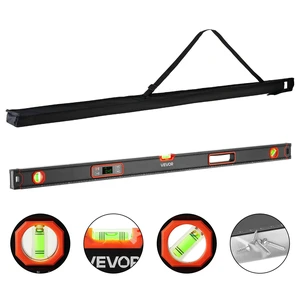 VEVOR Digital Level, 48 in Length, Magnetic Electronic Level with LED Backlit Display, 360° Electronic Leveler Tool with 0°/45°/90° Bubble Vials, IP54 Rating for Construction Carpentry Home Renovation VEVOR Digital Level, 48 in Length, Magnetic Electronic Level with LED Backlit Display, 360° Electronic Leveler Tool with 0°/45°/90° Bubble Vials, IP54 Rating for Construction Carpentry Home Renovation