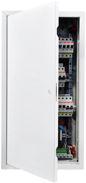 VEVOR Access Panel for Drywall, 25.3 x 13.3 in Galvanized Steel Access Door, Easy Install Hinged Service Panel with Screwdriver Latch, for Ceiling Plumbing Electrical, 12.4 x 24.4 in Cutout Size White VEVOR Access Panel for Drywall, 25.3 x 13.3 in Galvanized Steel Access Door, Easy Install Hinged Service Panel with Screwdriver Latch, for Ceiling Plumbing Electrical, 12.4 x 24.4 in Cutout Size White
