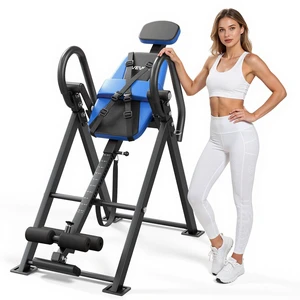 VEVOR Inversion Table, 300 lbs Capacity Heavy Duty Back Inverter Stretcher, Inverted Table with Dual-Roller Locking, Decompression Tables for Shoulders, Neck, Back, Multi-Angle Adjustable Tether Strap VEVOR Inversion Table, 300 lbs Capacity Heavy Duty Back Inverter Stretcher, Inverted Table with Dual-Roller Locking, Decompression Tables for Shoulders, Neck, Back, Multi-Angle Adjustable Tether Strap