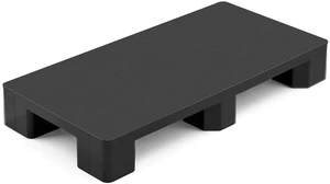 VEVOR Plastic Pallet, 1 Pc Plastic Pallet for Basement Storage, Lightweight Waterproof Floor Storage Pad for Indoor Outdoor Supermarket Warehouse, Support up to 2205 lbs, 39.4" x 19.7" x 5.4", Black VEVOR Plastic Pallet, 1 Pc Plastic Pallet for Basement Storage, Lightweight Waterproof Floor Storage Pad for Indoor Outdoor Supermarket Warehouse, Support up to 2205 lbs, 39.4" x 19.7" x 5.4", Black