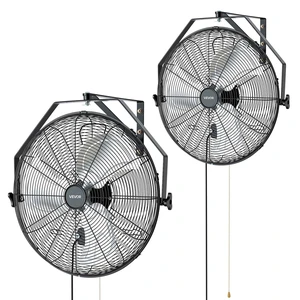 VEVOR Wall Mount Fan, 20 in Wall Mounted Hanging Fan, 3-Speed, Long Airflow Distance, Adjustable Rotation Angle, Mechanical Control, Powerful for Industry, Commercial, Garage, Workshop, Gym, 2 Pack VEVOR Wall Mount Fan, 20 in Wall Mounted Hanging Fan, 3-Speed, Long Airflow Distance, Adjustable Rotation Angle, Mechanical Control, Powerful for Industry, Commercial, Garage, Workshop, Gym, 2 Pack