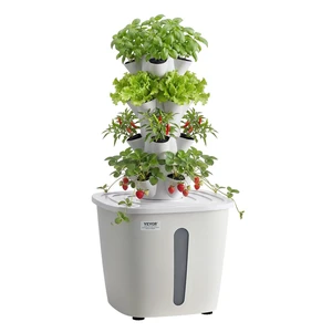 VEVOR Hydroponic Tower, 20 Pods 4 Tiers Hydroponics Growing System Kit, Vertical Home Hydronic Garden with 20L Water Tank & Pump, Planter Plants Germination Kit for Indoor Herbs, Fruits, Vegetables VEVOR Hydroponic Tower, 20 Pods 4 Tiers Hydroponics Growing System Kit, Vertical Home Hydronic Garden with 20L Water Tank & Pump, Planter Plants Germination Kit for Indoor Herbs, Fruits, Vegetables