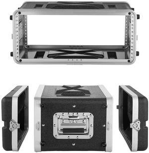 VEVOR 4U Rack Case, 14 in Depth, Server Rack Cabinet Shallow with ABS Construction, Recessed Twist Latches, Detachable Front & Back Cover, Easy Installation, for Amplifier, 11.4 in Internal Depth VEVOR 4U Rack Case, 14 in Depth, Server Rack Cabinet Shallow with ABS Construction, Recessed Twist Latches, Detachable Front & Back Cover, Easy Installation, for Amplifier, 11.4 in Internal Depth