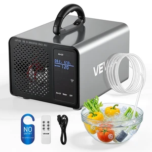 VEVOR Ozone Generator, 36000mg/h Commercial Ozone Machine, with 15s Delayed Start & Area-Based Timer & LCD Touchscreen Display, Industrial Deodorizer for Car, Smoke, Home Odors, Up to 3200 sq.ft VEVOR Ozone Generator, 36000mg/h Commercial Ozone Machine, with 15s Delayed Start & Area-Based Timer & LCD Touchscreen Display, Industrial Deodorizer for Car, Smoke, Home Odors, Up to 3200 sq.ft