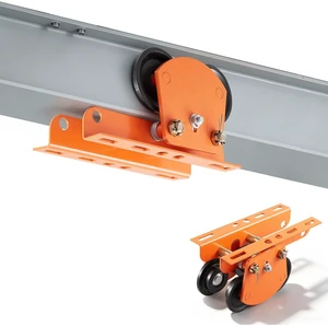 VEVOR Electric Hoist Manual Trolley, 2200 lbs/1 Ton Load for PA600 PA700 PA800 PA900 PA1000, Push Beam Trolley with Dual Wheels, 2.68"-4.33" Adjustable Beam Flange Width for Straight & Curved I-Beam VEVOR Electric Hoist Manual Trolley, 2200 lbs/1 Ton Load for PA600 PA700 PA800 PA900 PA1000, Push Beam Trolley with Dual Wheels, 2.68"-4.33" Adjustable Beam Flange Width for Straight & Curved I-Beam