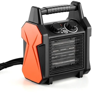 VEVOR Greenhouse Heater, 1500W Electric PTC Space Heater with Fan, Low & High Heat Modes, Overheat Protection, Tip-Over Shut-Off, Portable for Grow Tent, Small Greenhouse, Flower Room, Home Office VEVOR Greenhouse Heater, 1500W Electric PTC Space Heater with Fan, Low & High Heat Modes, Overheat Protection, Tip-Over Shut-Off, Portable for Grow Tent, Small Greenhouse, Flower Room, Home Office