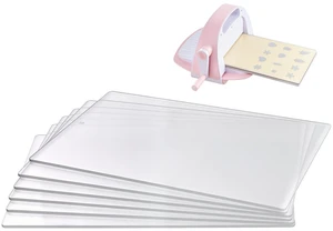 VEVOR Cutting Plates, 6 Pcs, 12.13 x 8.5 x 0.12 in, Clear Polycarbonate Material, Die Cut Pads Compatible with VEVOR Die Cutting and Embossing Machine KM-1885, for Scrapbooking and Card Making VEVOR Cutting Plates, 6 Pcs, 12.13 x 8.5 x 0.12 in, Clear Polycarbonate Material, Die Cut Pads Compatible with VEVOR Die Cutting and Embossing Machine KM-1885, for Scrapbooking and Card Making